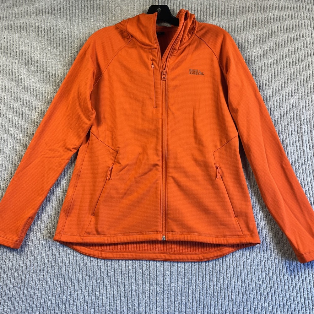 Eddie Bauer Jacket Women's L First Ascent Lightweight Active Orange Full Zip